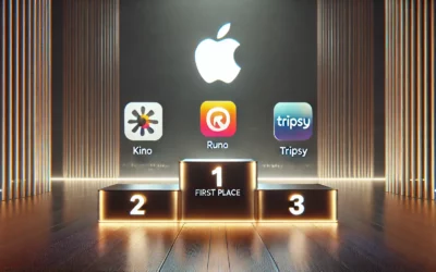 Les 3 Meilleures App iPhone de l’Année : Kino, Runna, et Tripsy