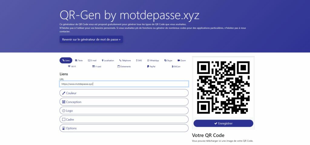 qr code générateur