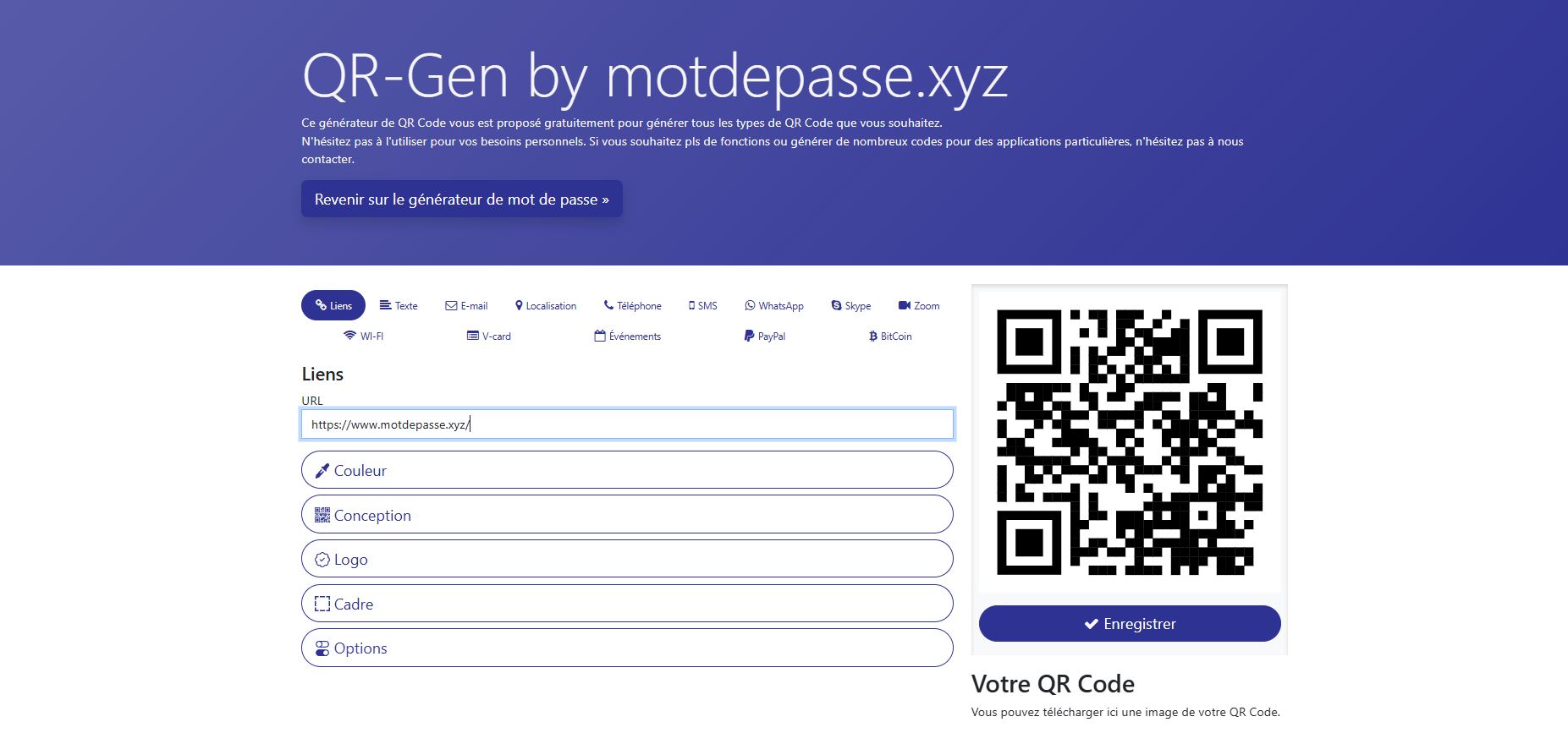 qr code générateur