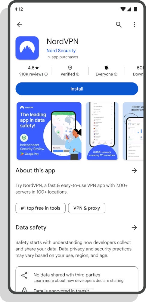 Google play verified badge