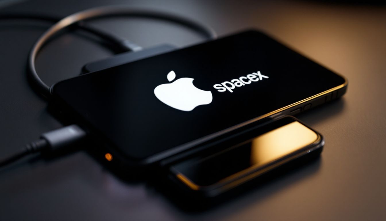 iPhone et Starlink