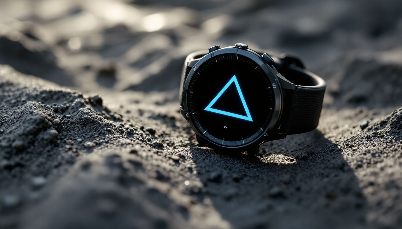 triangle bleu de la mort garmin
