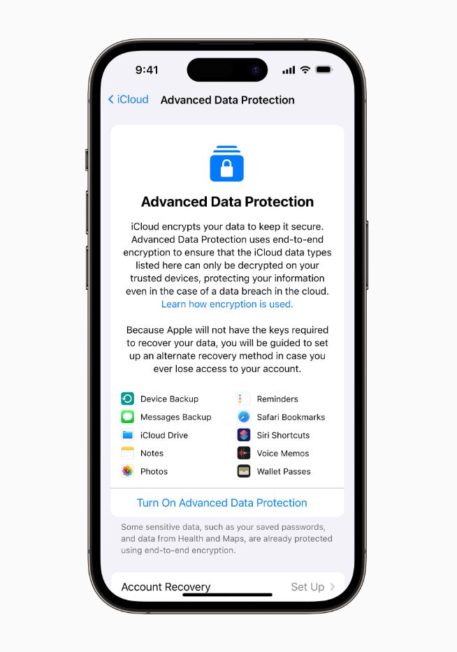 Apple Renforce la Sécurité