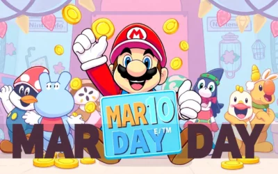 Mario Day ! Faites des économies sur le Nintendo Store